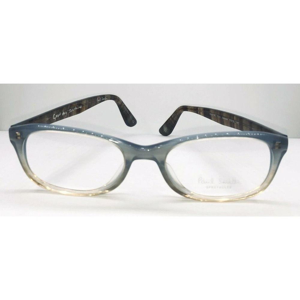 Paul Smith 8190 Brown/Beige Tortoise and Light Blue Oval Dandee Frames Italy NEW - Picture 1 of 6